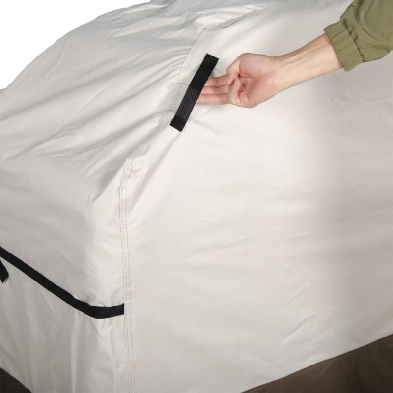SH-B163-(163x61xH122cm) BBQ Heavy Duty Waterproof Cover for Barbecue