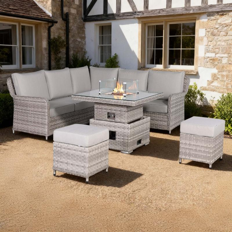 R61-Protective Cover For Havana Range Square Corner Sofa Set
