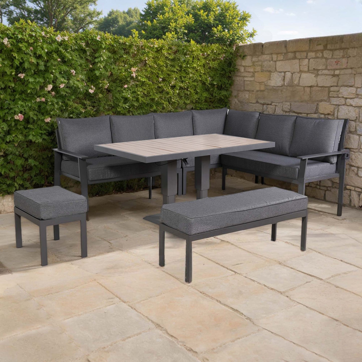 Titan Range High Back Right Hand Corner Sofa Set
