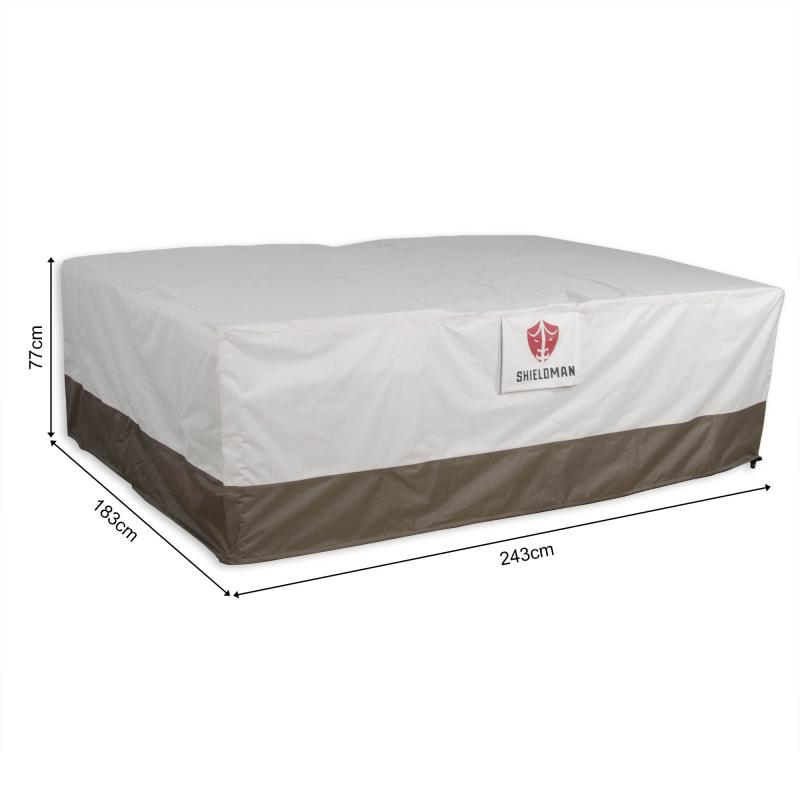 R91-Protective Cover For Sloane Range Hand Corner Sofa with Rising Table