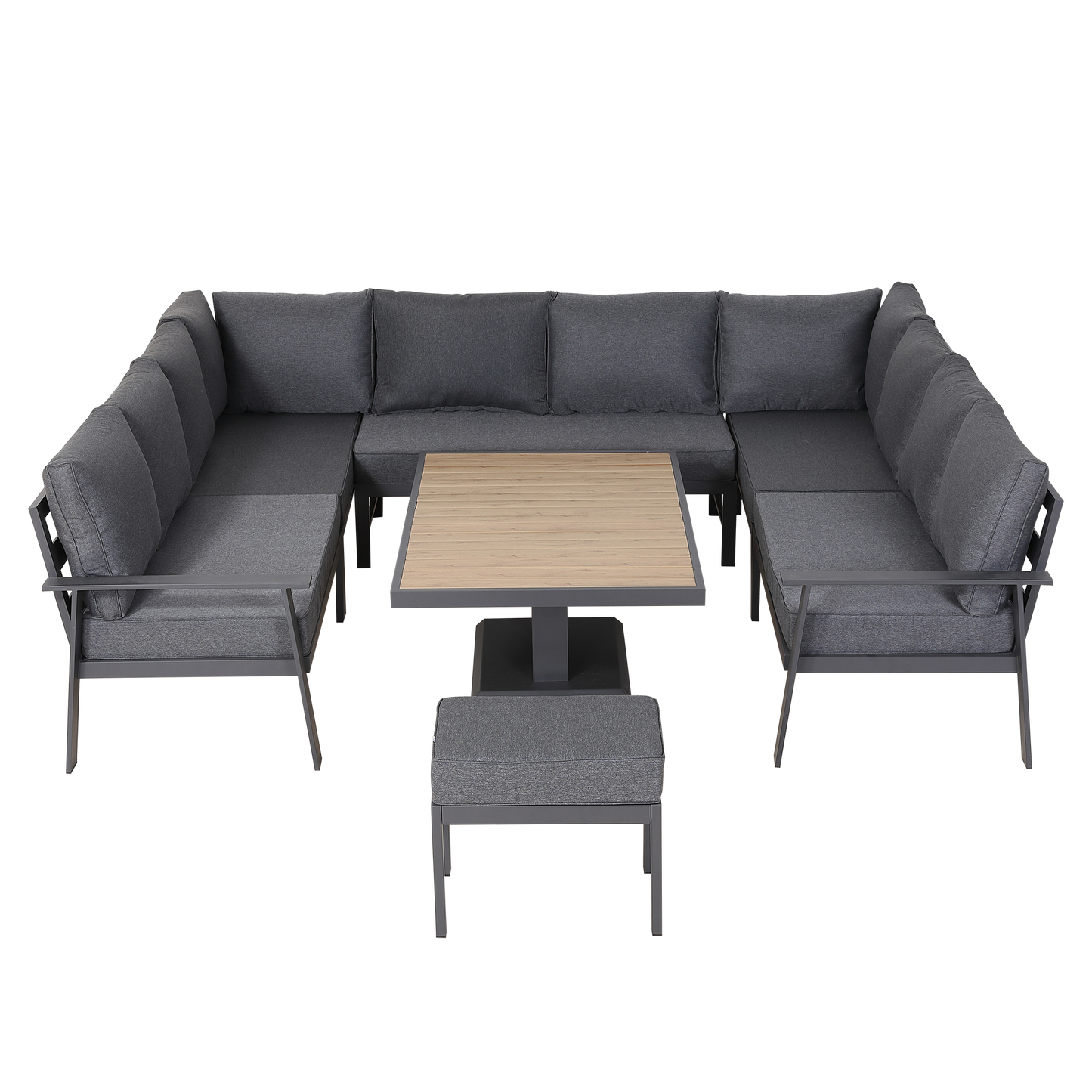 Titan Range U-Shape Corner Sofa Set with Rising Table