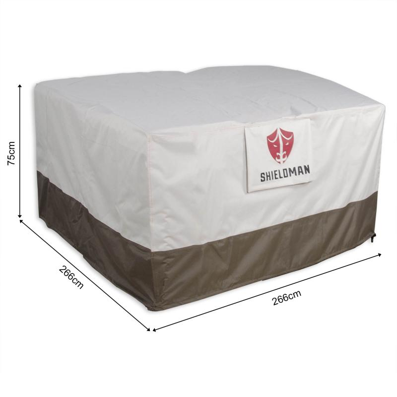 R77-Protective Cover For Aurora Range Large Round Corner Sofa