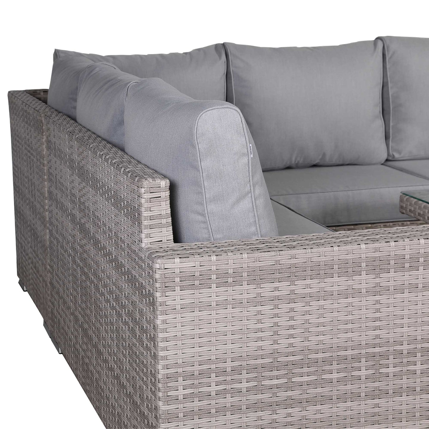 Aurora Range High Back Left Hand  Corner Sofa Set with Rising Table